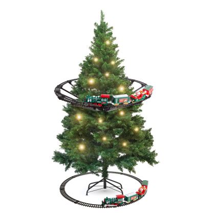 LED Vianočná dekorácia LED/2xAA pr. 80 cm vláčik na stromček