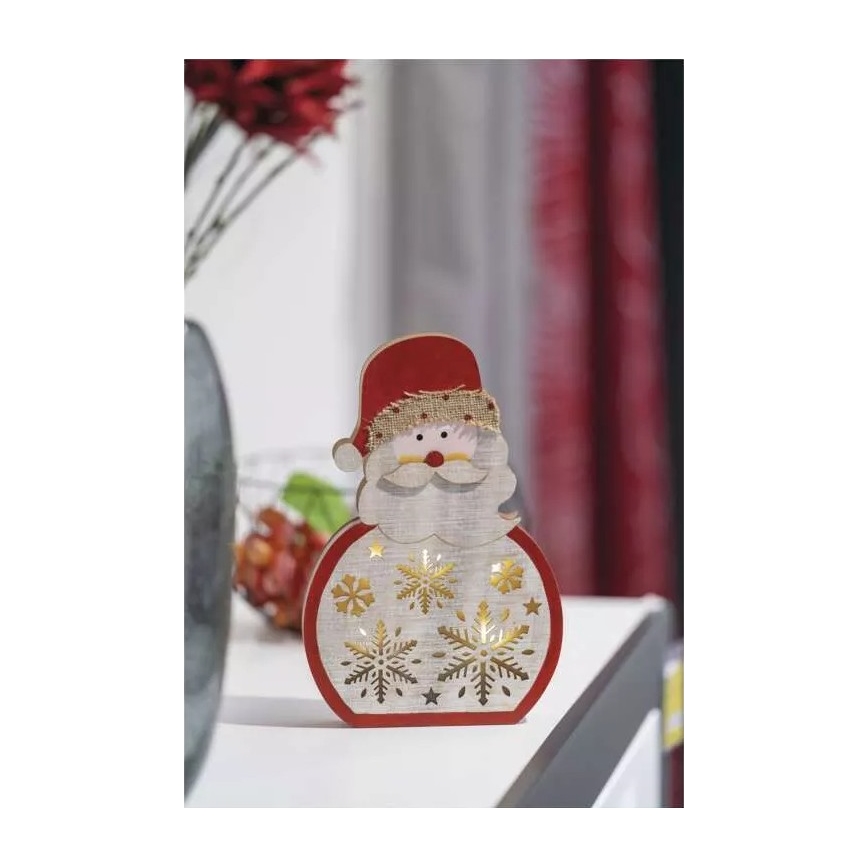 LED Vianočná dekorácia LED/2xAAA Santa