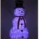 LED Vianočná dekorácia LED/3,6W/230V 180 cm IP44 snehuliak