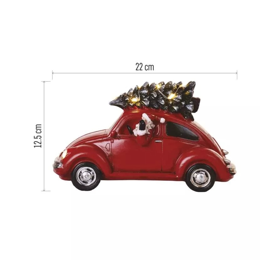 LED Vianočná dekorácia LED/3xAA auto
