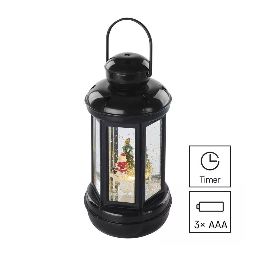 LED Vianočná dekorácia LED/3xAAA lucerna
