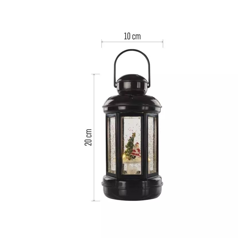 LED Vianočná dekorácia LED/3xAAA lucerna