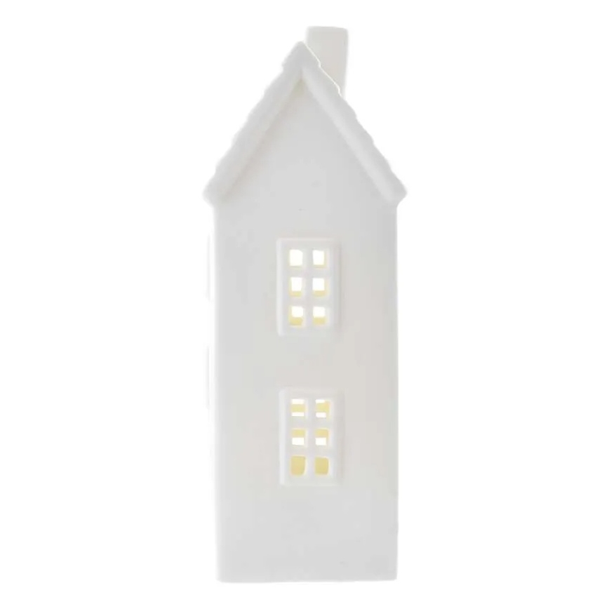 LED vianočná dekorácia LED/CR2032 domček