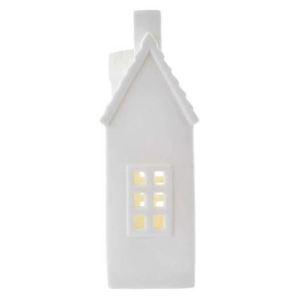 LED vianočná dekorácia LED/CR2032 domček