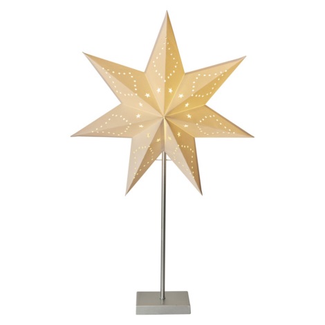 LED Vianočná dekorácia PAPER STAR 10xLED/0,3W/3V