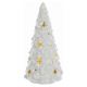 LED Vianočná porcelánová dekorácia LED/3xLR44 stromček