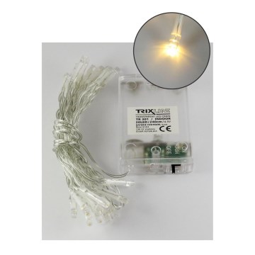 LED Vianočná reťaz 2,4 m 20xLED/3xAA 2700 K LED Vianočná reťaz 2,4 m 20xLED/3xAA 2700 K