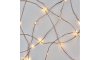 LED Vianočná reťaz 20xLED/2,4m teplá biela