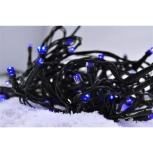 LED Vianočná reťaz 20xLED/3xAA 3,3m modrá