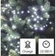 LED Vianočná reťaz 300xLED/8,2m studená biela