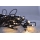 LED Vianočná reťaz 50xLED/8 funkcií/3xAA 8m IP44 teplá biela