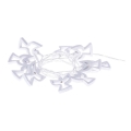 LED vianočná reťaz CHAIN 10xLED/2xAA 1,85m teplá biela