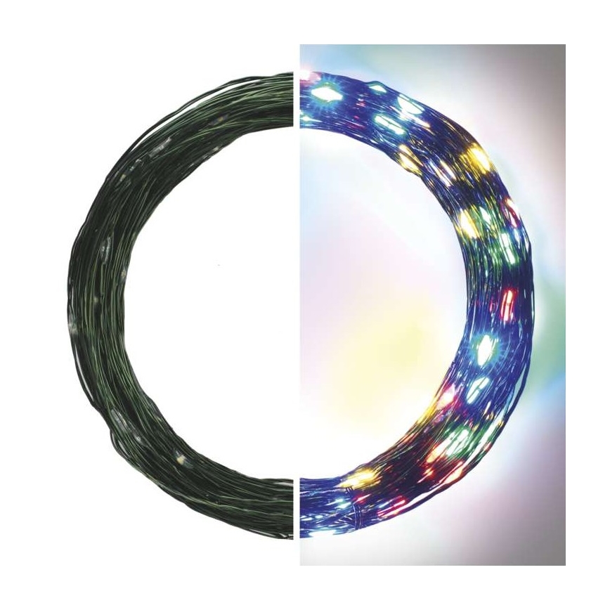 LED Vianočná vonkajšia reťaz 150xLED/20m IP44 multicolor