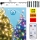 LED Vianočná vonkajšia reťaz 200xLED 17m IP44 teplá biela/multicolor + diaľkové ovládanie