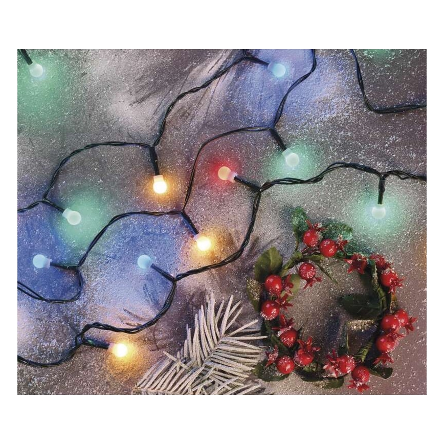 LED Vianočná vonkajšia reťaz 480xLED/53m IP44 multicolor