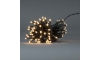 LED Vianočná vonkajšia reťaz  48xLED/7 funkcií/3xAA 4,1m IP44 teplá biela