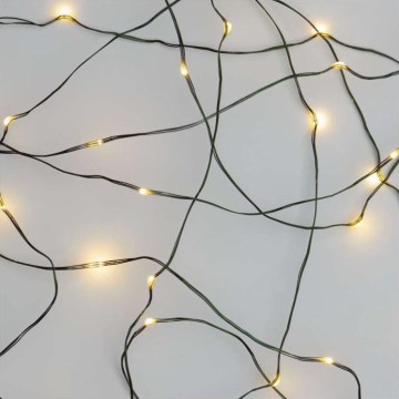 LED Vianočná vonkajšia reťaz 75xLED/12,5m IP44 teplá biela