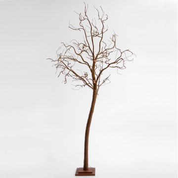 LED Vianočný dekoratívny umelý strom TREE 176xLED/230V 2,5 m