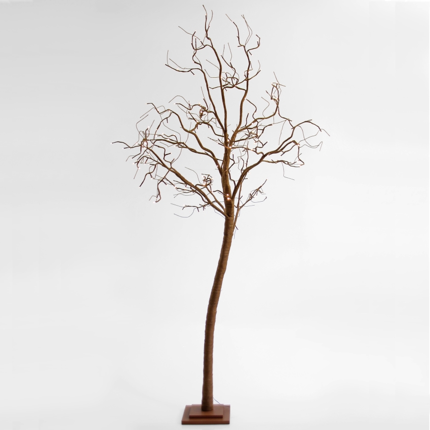 LED Vianočný dekoratívny umelý strom TREE 176xLED/230V 2,5 m