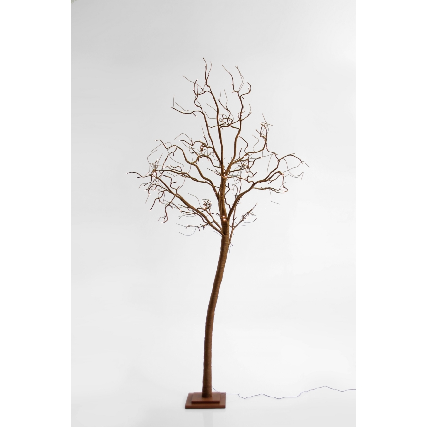 LED Vianočný dekoratívny umelý strom TREE 176xLED/230V 2,5 m