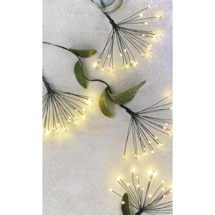 LED Vianočný reťazec 450xLED/11m teplá biela