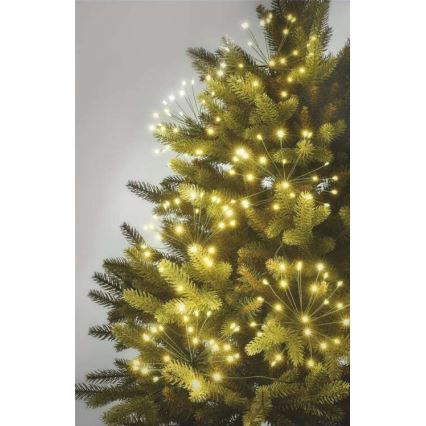 LED Vianočný reťazec 450xLED/11m teplá biela