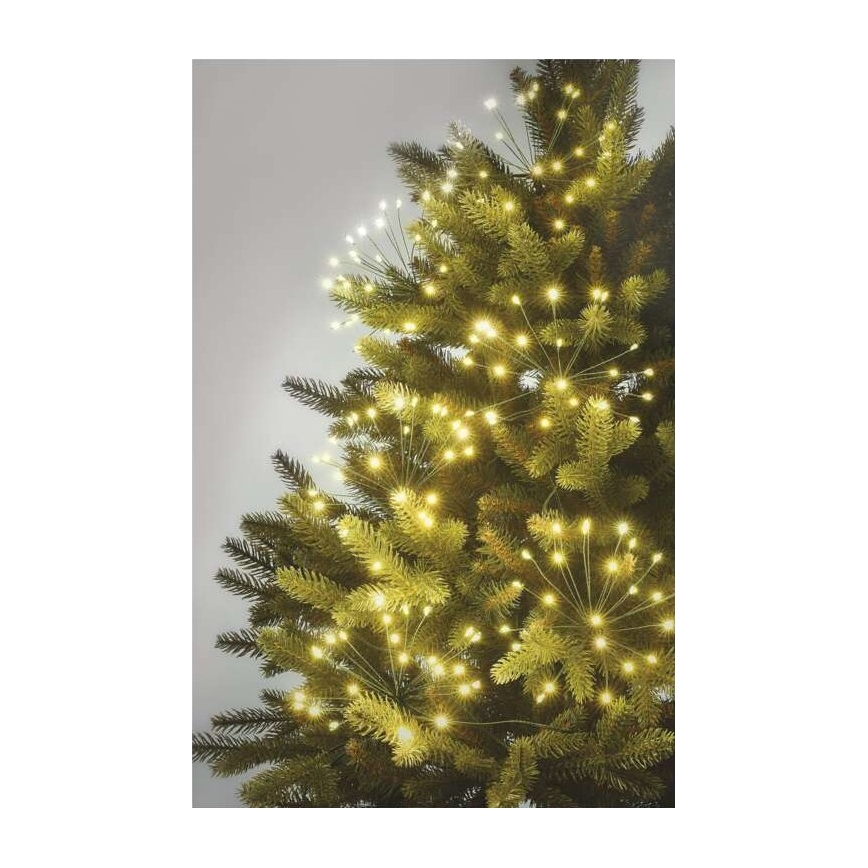 LED Vianočný reťazec 450xLED/11m teplá biela