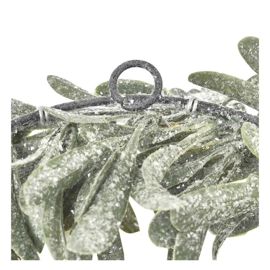 LED vianočný veniec 25× LED, napájanie 3× AA, priemer 35 cm