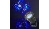 LED Vianočný vonkajší projektor snehových vločiek 5W/230V IP44