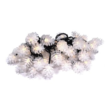 LED Vianočný vonkajší reťaz 80xLED/25m IP44 teplá biela