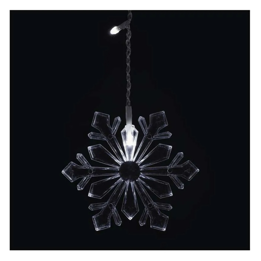 LED Vianočný záves 60xLED/1,35W 635x50 cm studená biela