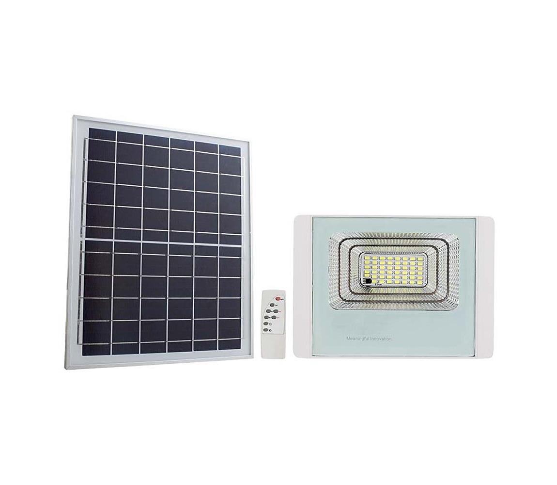 LED Vonakajší solárny reflektor LED/20W/3,2V IP65 6400K + DO