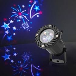 LED Vonkajší projektor slávnostný 5W/230V IP44