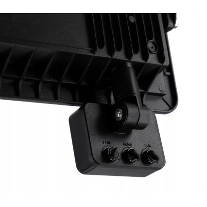 Vonkajší LED reflektor s pohybovým a súmrakovým senzorom, 100 W, 230 V, 4500 K, IP65, čierny