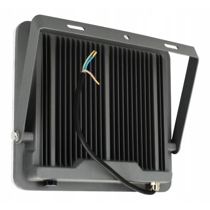 LED vonkajší reflektor LED/100W/230V 4500K IP65 sivý