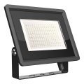 LED Vonkajší reflektor LED/200W/230V 4000K IP65 čierna