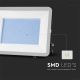 LED Vonkajší reflektor SAMSUNG CHIP LED/200W/230V 4000K IP65 čierna