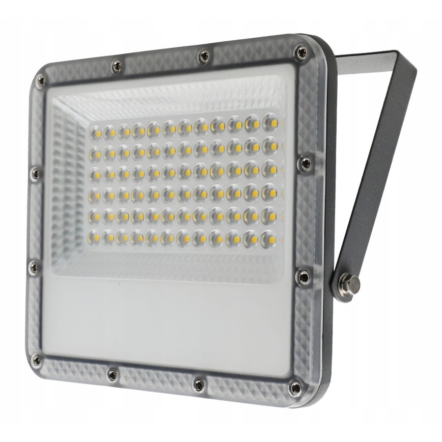 LED vonkajší reflektor LED/50W/230V 4500K IP65 sivý