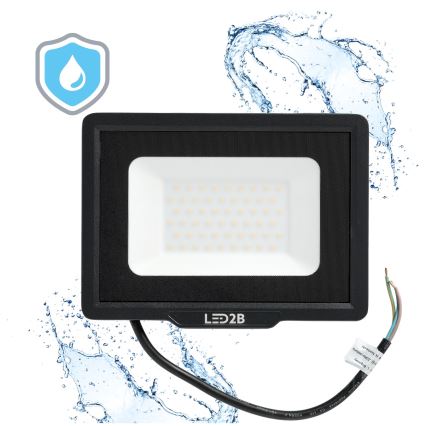 LED Vonkajší reflektor LED/50W/230V 6500K IP65