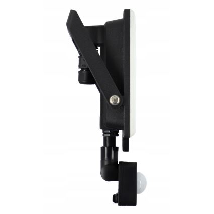 LED vonkajší reflektor s pohybovým snímačom, 50 W, 230 V, 4500 K, IP65, čierny