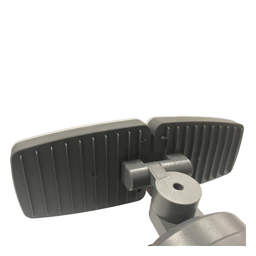 LED Vonkajší reflektor so senzorom LED/24W/230V 3000/4000/6000K IP54 antracit