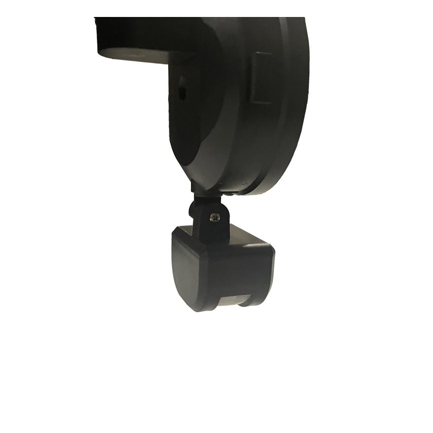LED Vonkajší reflektor so senzorom LED/24W/230V 3000/4000/6000K IP54 čierna