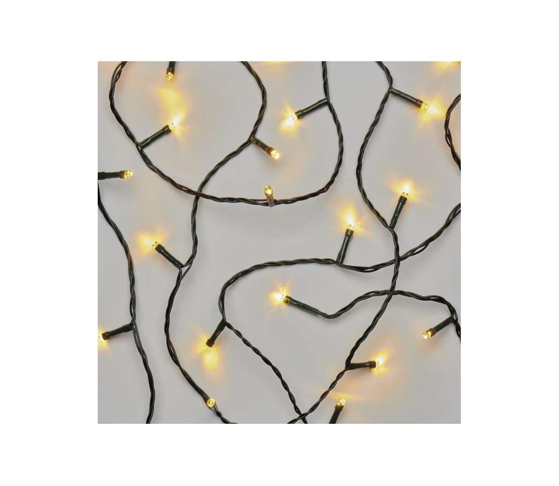 LED vonkajší reťaz 120xLED/3xAA 8,9m IP44 teplá biela D4FW03