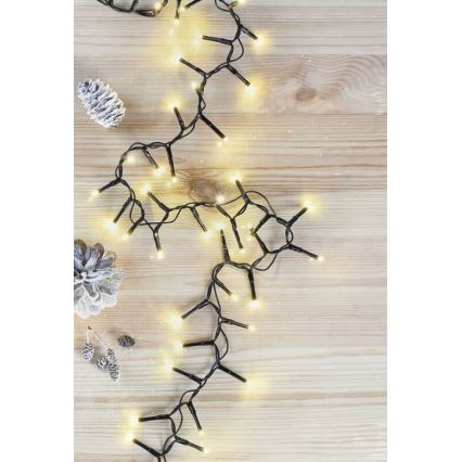 LED  vonkajší reťaz 400xLED/13m IP44 teplá biela