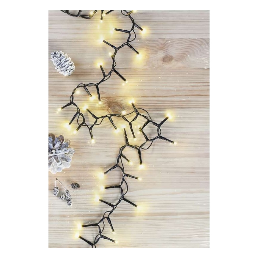 LED  vonkajší reťaz 400xLED/13m IP44 teplá biela