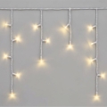 LED vonkajší reťaz 50xLED/3x0,4m IP44 teplá biela