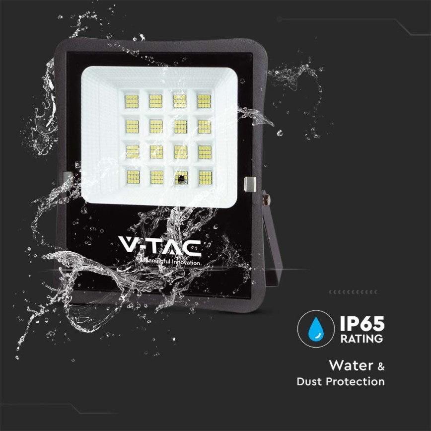 LED Vonkajší solárny reflektor LED/16W/3,2V 6400K IP65 15000 mAh + diaľkové ovládanie