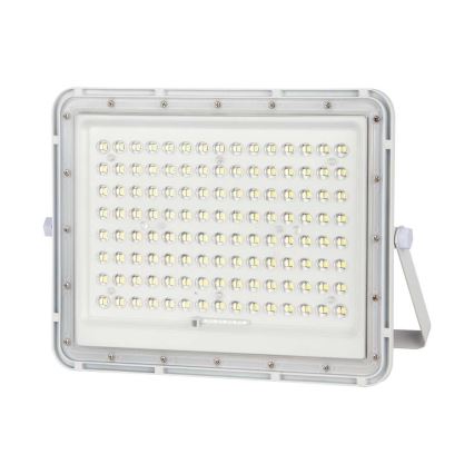 LED Vonkajší solárny reflektor LED/20W/3,2V 6400K biela IP65 16000 mAh + diaľkové ovládanie