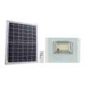 LED Vonkajší solárny reflektor LED/20W/3,2V IP65 6400K 20000 mAh + diaľkové ovládanie
