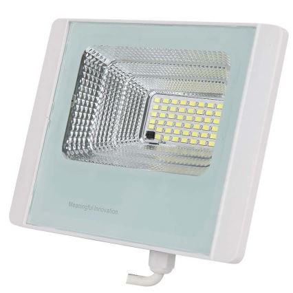 LED Vonkajší solárny reflektor LED/20W/3,2V IP65 6400K 20000 mAh + diaľkové ovládanie